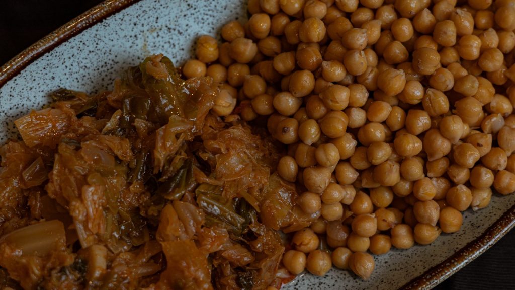 garbanzos en cocido leonés