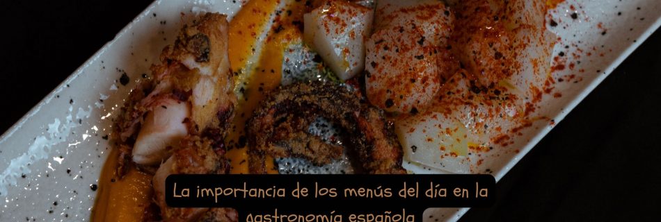 importancia del menu del dia