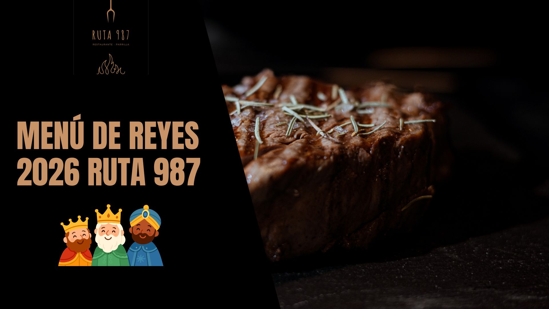 menú de reyes 2026 ruta 987